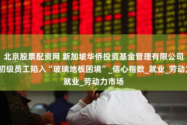 北京股票配资网 新加坡华侨投资基金管理有限公司:美国初级员工陷入“玻璃地板困境”_信心指数_就业_劳动力市场